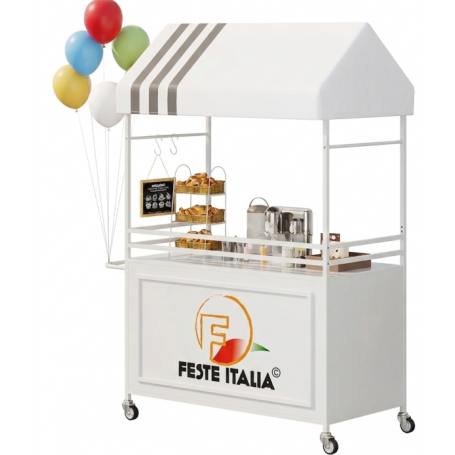 Affitto Noleggio Carretto Stand Scenografico Linea Bijou