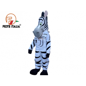 Affitto Noleggio Mascotte Costume Zebra mascotte Juventus