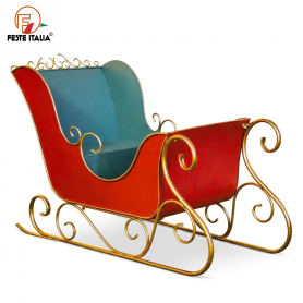 Affitto Noleggio Slitta Babbo Natale Decorazioni Natalizie