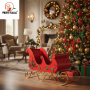 Affitto Noleggio Slitta Babbo Natale Decorazioni Natalizie