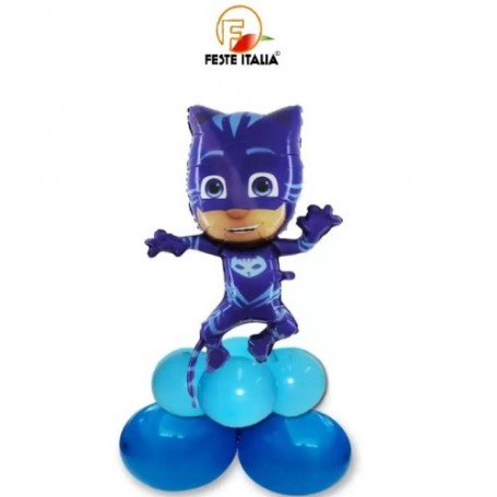 Palloncini Centro tavola Gattoboy Pj Masks Super Pigiamini