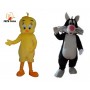 affitto noleggio mascotte costume Gatto Silvestro e Titti
