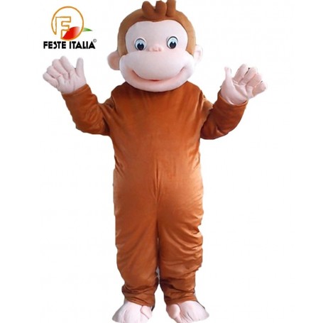 Noleggio mascotte costume George Curious