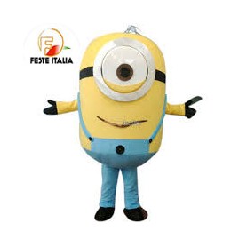 Noleggio Mascotte Costume  Minions Milano 1 occhio