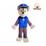 affitto noleggio mascotte costume Chase Paw Patrol festa chase paw patrol