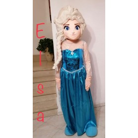 noleggio mascotte costume Elsa milano Linea Platinum costume frozen milano