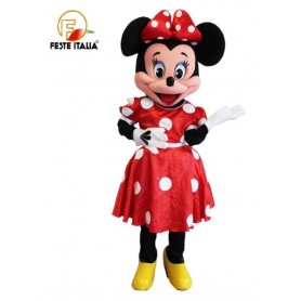 Affitto Noleggio Mascotte Costume Minnie festa minnie Compleanno Minnie