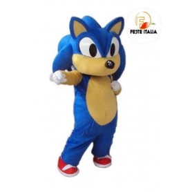 Noleggio Mascotte Costume Sonic Milano festa tema Sonic Milano
