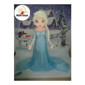 noleggio mascotte costume  Elsa Frozen  milano festa frozen milano