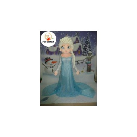 noleggio mascotte costume  Elsa Frozen  milano festa frozen milano