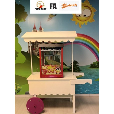 Affitto noleggio Carretto popcorn Bergamo macchina popcorn Bergamo