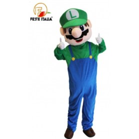 Affitto Noleggio Mascotte Costume Luigi Super Mario Novara