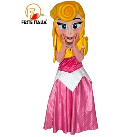 Affitto Noleggio Mascotte Costume Principessa Aurora festa principessa aurora