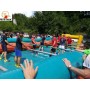 Affitto Noleggio gonfiabile Calcio balilla Umano
