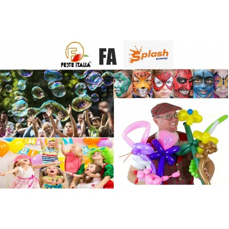 Feste bambini Compleanno Bolle di Sapone Monza e Milano