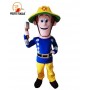 noleggio mascotte costume sam il pompiere