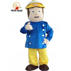 noleggio mascotte costume sam il pompiere