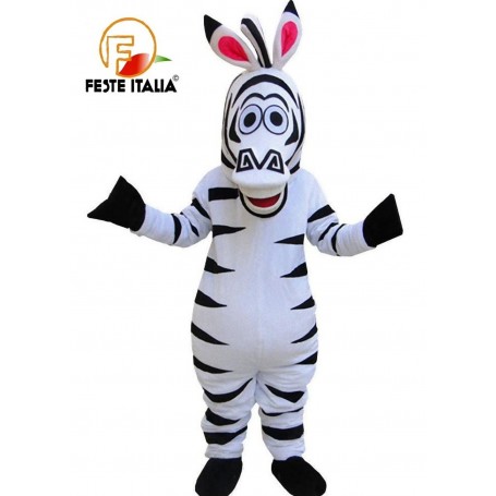Noleggio Affitto Mascotte Costume Marty La Zebra Madagascar