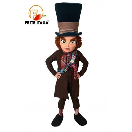 Affitto Noleggio Mascotte Costume Cappellaio Matto  Festa a tema Alice nel Paese delle Meraviglie