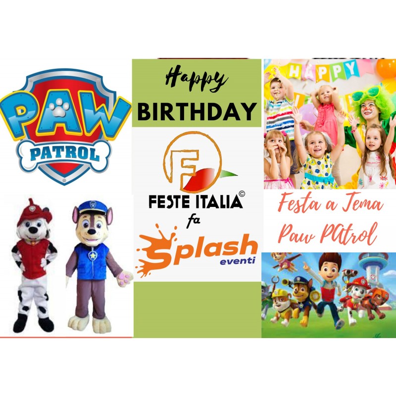 Festa a tema Paw Patrol Milano Compleanno a tema Paw Patrol Milano
