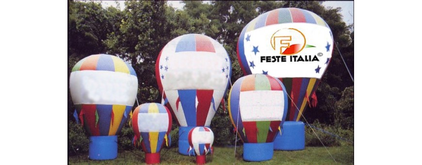 noleggio affitto gonfiabili pubblicitari 