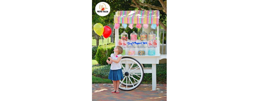 Affitto Noleggio Carretto Caramelle Stand Caramelle 