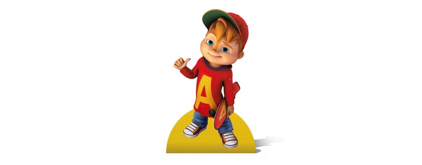  Noleggio Mascotte Costumi  Alvin and the Chipmunks per eventi e manifestazioni