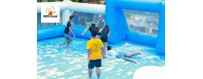  Affitto  Noleggio Gonfiabile Calcio Saponato