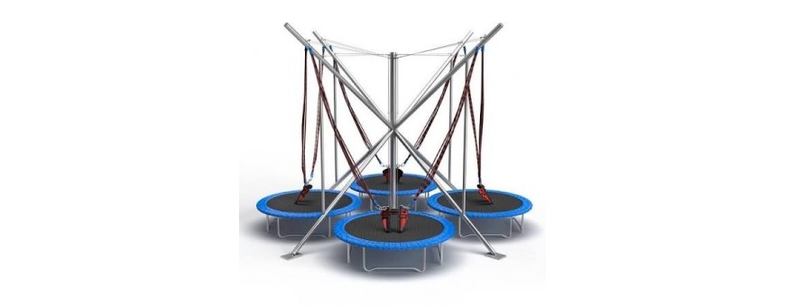 Affitto Noleggio Trampolini Tappeti Elastici e Bungee Trampolino