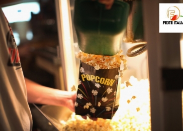 Carretto Popcorn per eventi 