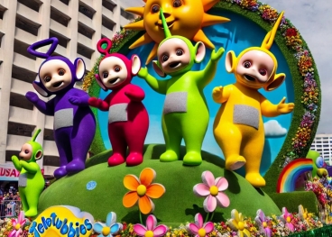 Carro Carnevale a Tema Teletubbies