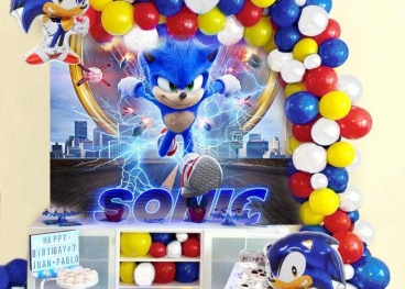 Arco di Palloncini  Sonic
