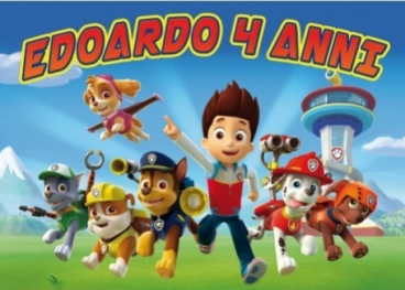 Banner e Striscioni Paw Patrol