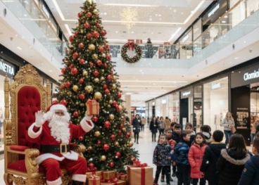 Babbo natale centri commerciali