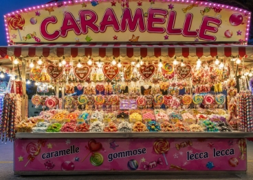 Noleggio Carretto Caramelle
